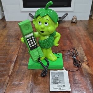 Pillsbury Little Sprout Jolly Green Giant Vintage Character Telephone